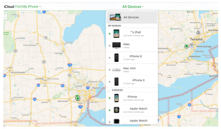 find my iphone app for macbook