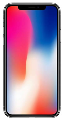 iPhone X edge to edge dispplay with face ID