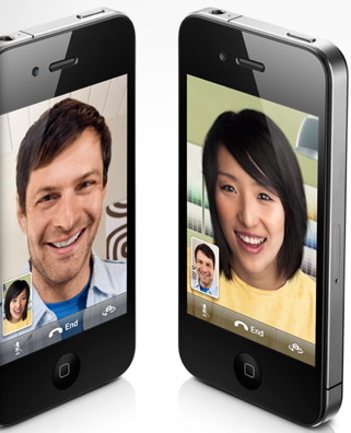 FaceTime to video call on iPhone 4